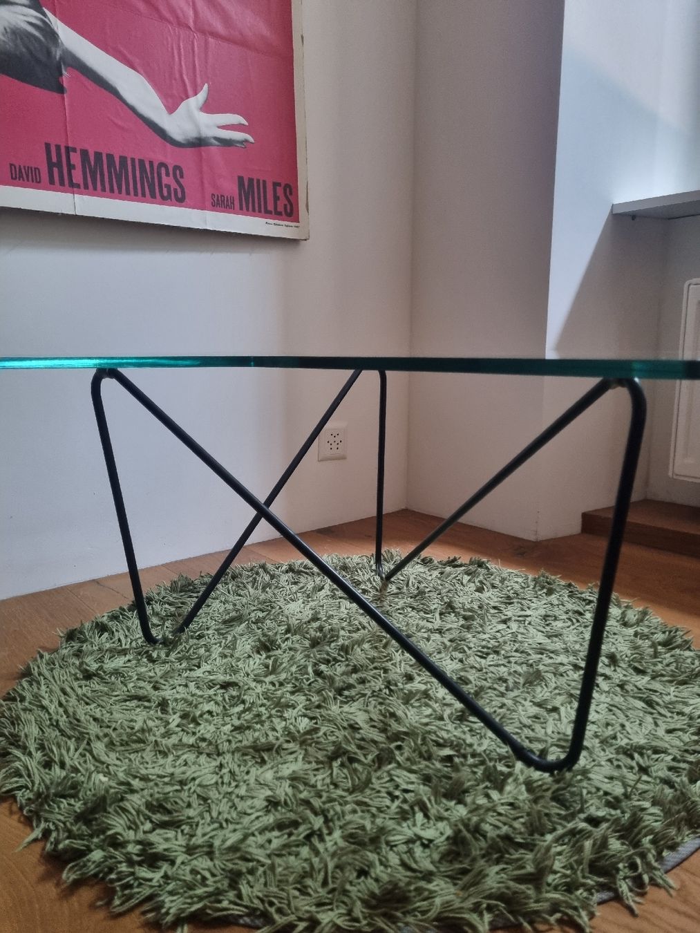Tables: Table basse boomerang en verre – D'occasion à vevey par komulainen 2