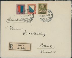 1920 - Pro Juventute - R Brief - MiF - Abart
