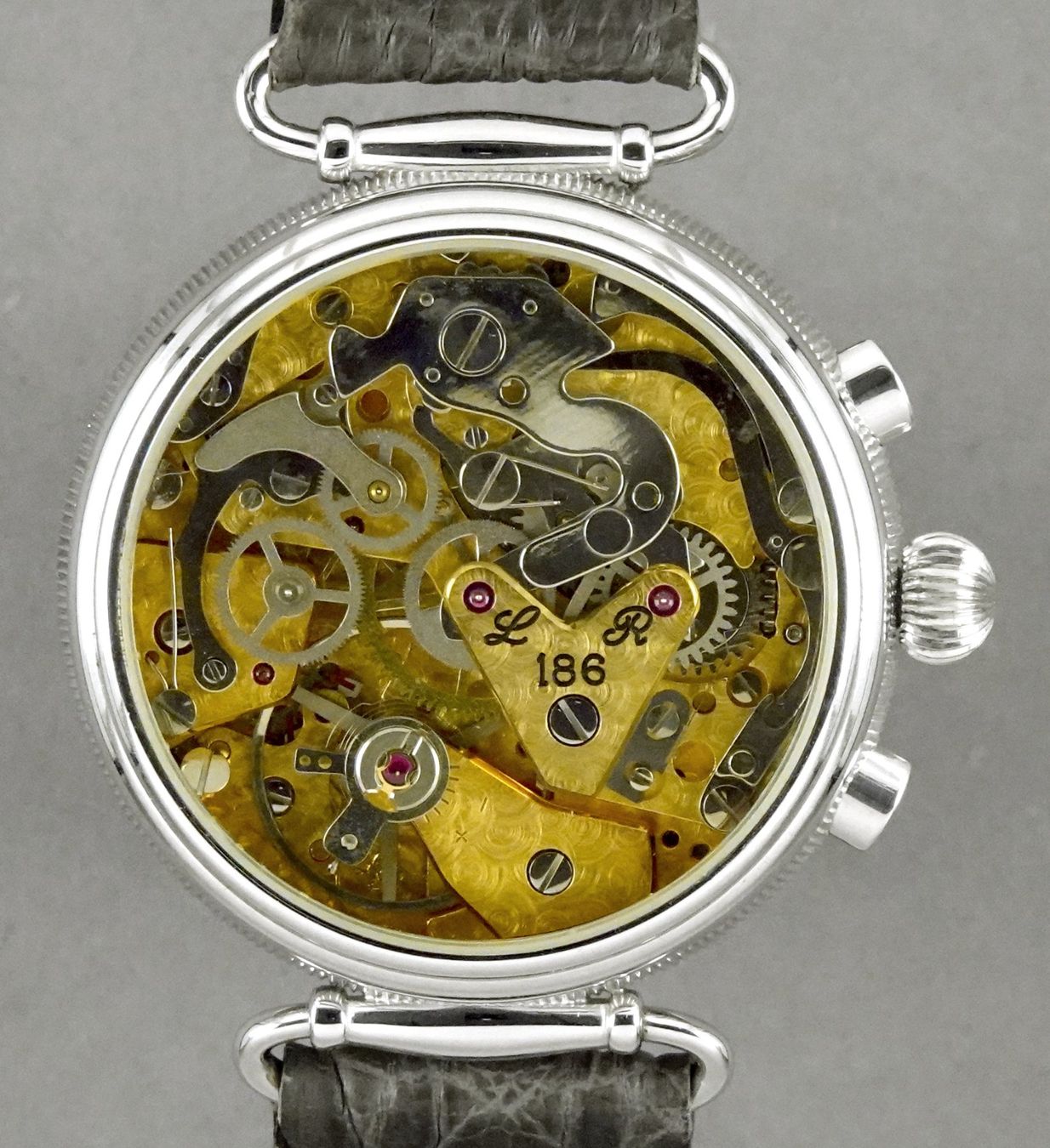 Orologi: Lucien Rochat Chronograph Valjoux 7733 Silber - full set – Usato da Meilen venduto da Anonymous3 1