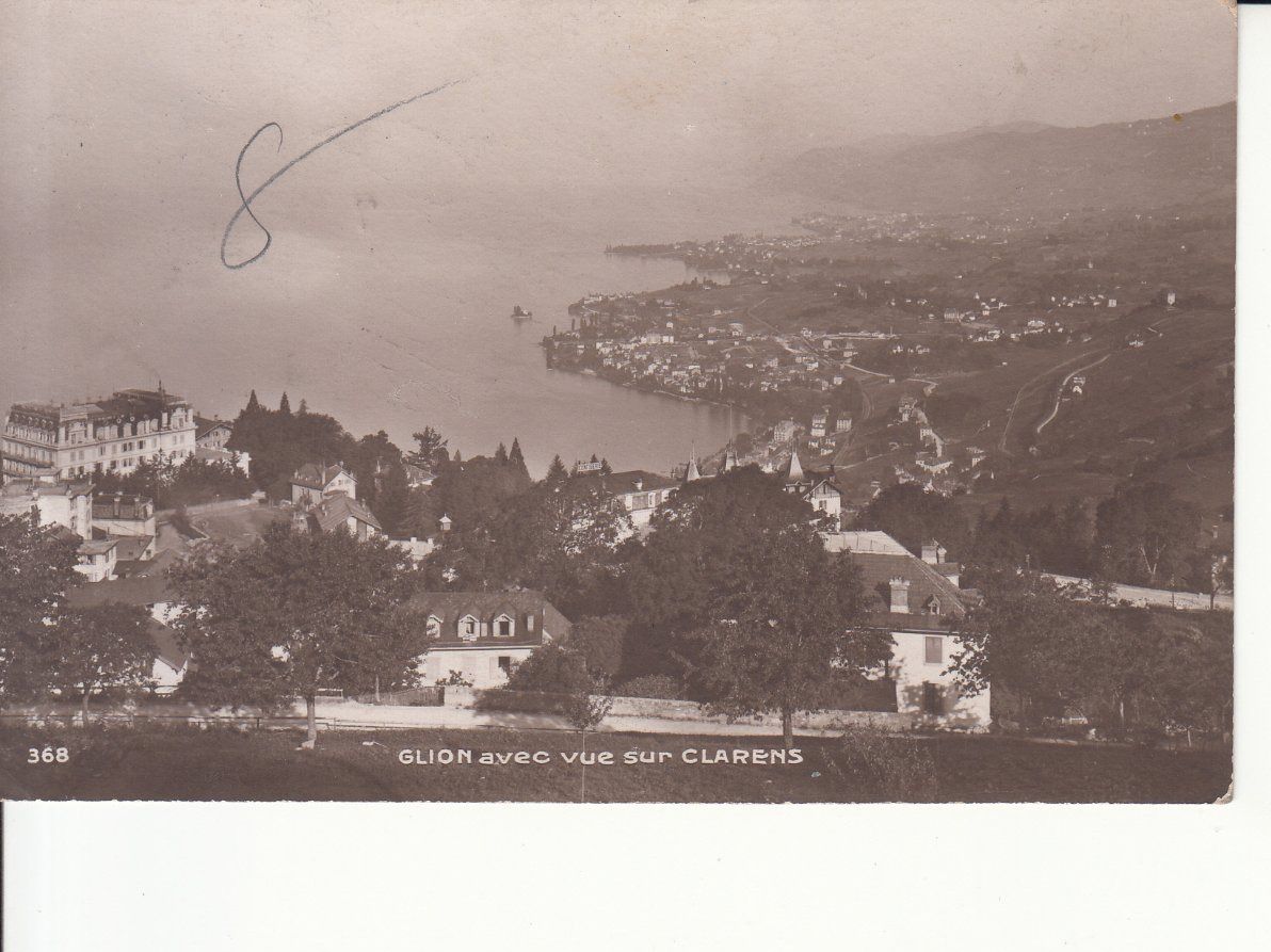 Cartoline postali: Glion 1916 – Usato da Bürglen TG venduto da StampGraf