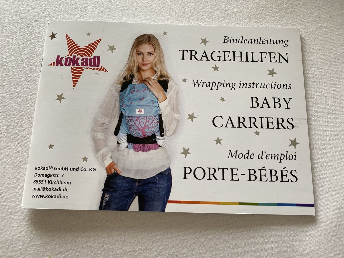 Kokadi Bauch- & Rückentragen: Kokadi Flip Performance Air Babytrage grau – Gebraucht aus Bern von Anaprandi 1