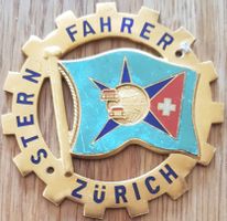 Plakette STERN FAHRER ZüRICH