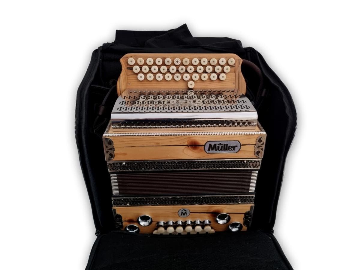 Strumenti musicali: Universal Rucksack für Harmonika und Schwyzerörgeli – Nuovo e nell'imballaggio originale da Weiz venduto da Alphorn-Rieger 4