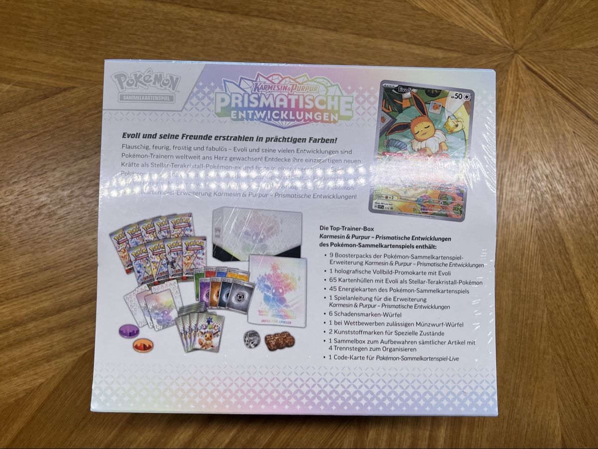 Pokémon Carte collezionabili: Pokémon | Prismatic Evolutions ETB | Deutsch – Nuovo e nell'imballaggio originale da Zürich venduto da ninaho 1