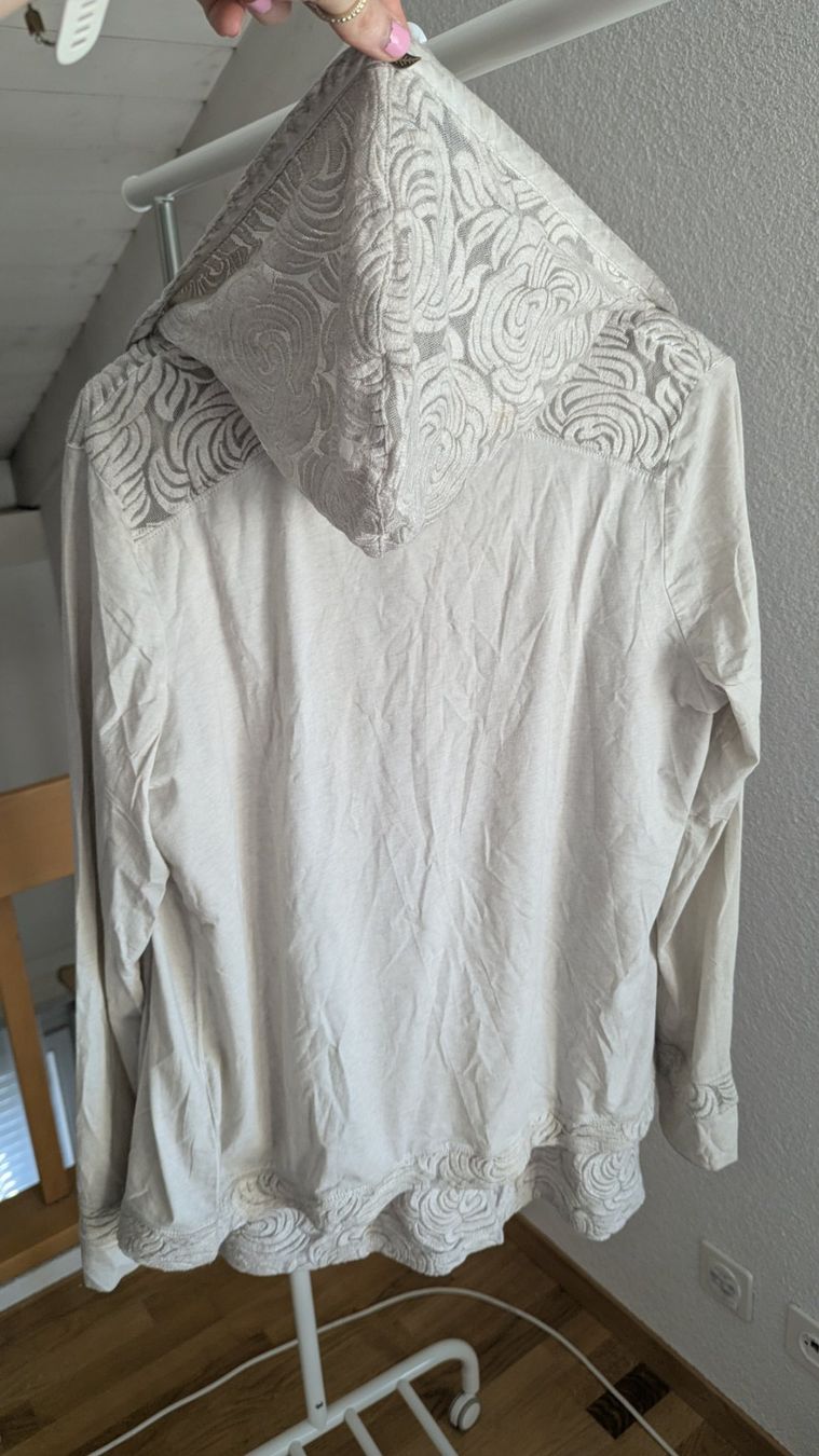 Nile Top: NILE collection Spitzentop mit passender Jacke L Baumwolle – Usato da Belp venduto da Sunny132 3