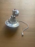 Hängelampe Aluminium Metall verstellbar gut erhalten