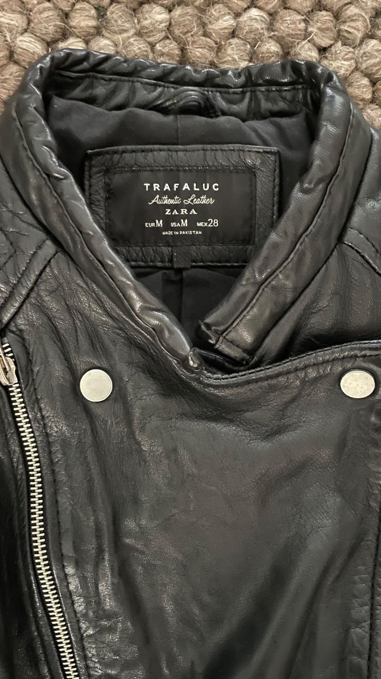 Zara Jacken: Coole, gebrauchte Lederjacke von Zara - Grösse M – Gebraucht aus Hedingen von sam_vks6 1