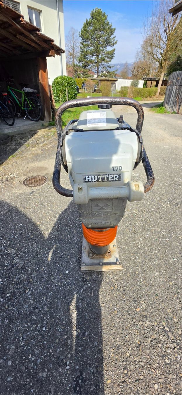 Hutter Tutte le macchine: Grabenstampfer  mikasa hutter – Usato da Biberist venduto da Biber74 1