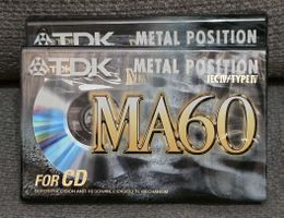 💥TDK"MA60"💥DUO top cassettes métal