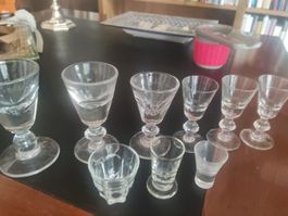 Lot Antikes Glas - diverse Grössen
