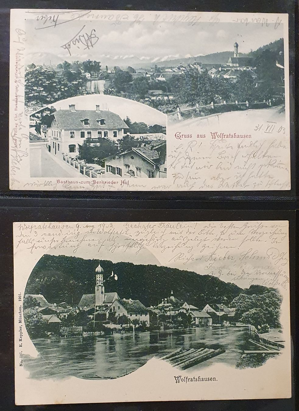 Cartoline postali: Album mit alten Ansichtskarten Deutschland – Usato da Kreuzlingen venduto da Rschweiz1