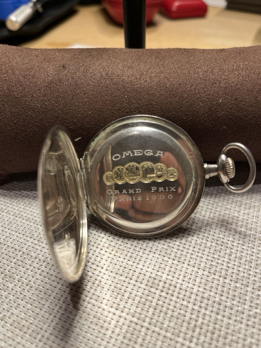 Omega Orologi: Omega Taschenuhr 0,900 Silber  – Usato da Rheineck venduto da UhrenReinhardt 2