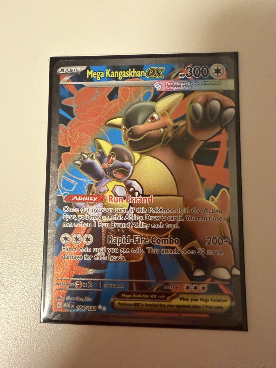 Pokémon Carte collezionabili: Mega Kangaskhan ex Full Art – Usato da Olten venduto da Dudesack90
