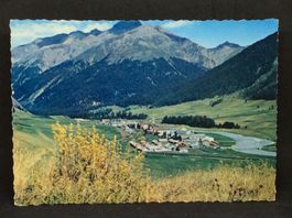 S-chanf (Engadin) gegen Piz d'Esan