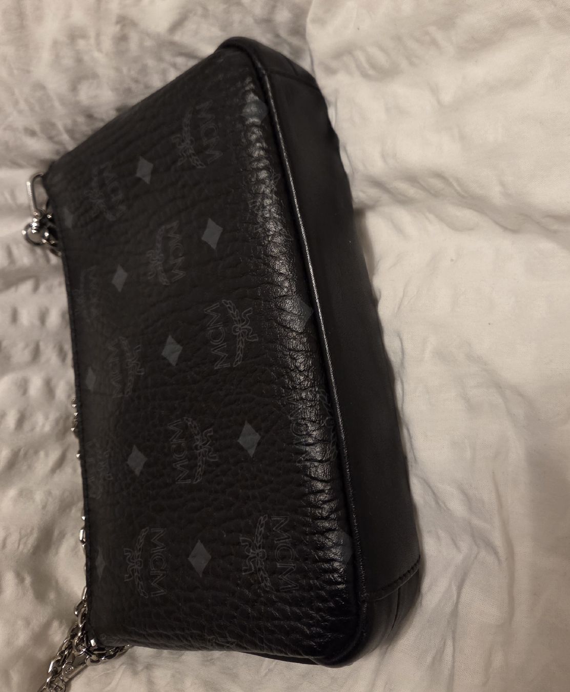 Mcm Sacs femmes: MCM Clutch/Handtasche, Schwarz/Silber – Neuf (Voir description) à Bern par Produkte.verkauf 1