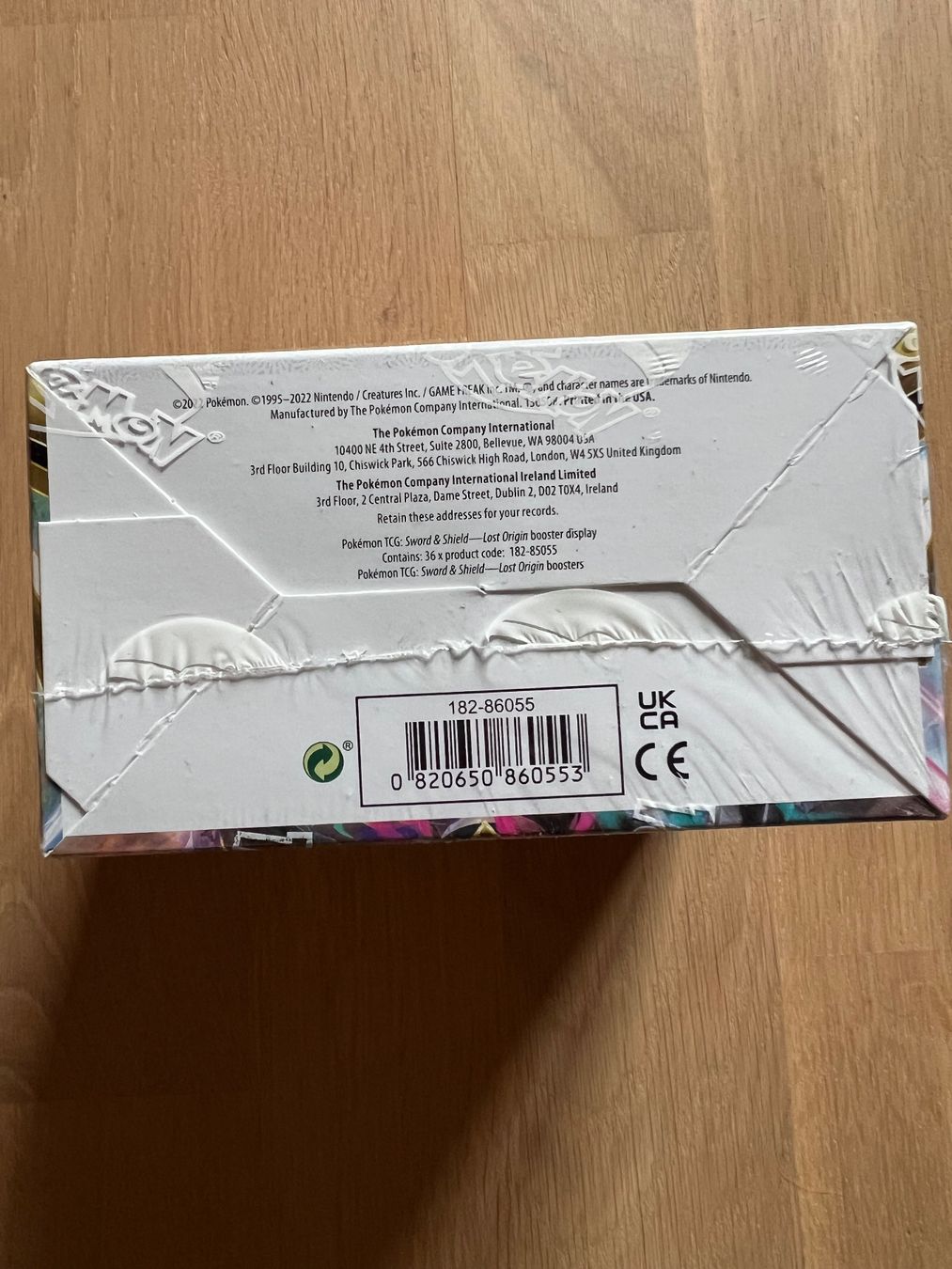 Pokémon Carte collezionabili: POKÉMON SWORD & SHIELD LOST ORIGIN BOOSTER BOX - 36 PACKS FA – Nuovo e nell'imballaggio originale da Locarno venduto da cla_gl6h 5