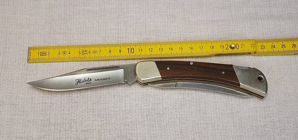 Herbertz Coltelli tascabile: Taschenmesser Herbertz mit Pakkaholzschale – Nuovo (secondo la descrizione) da Winterthur venduto da BON11 3