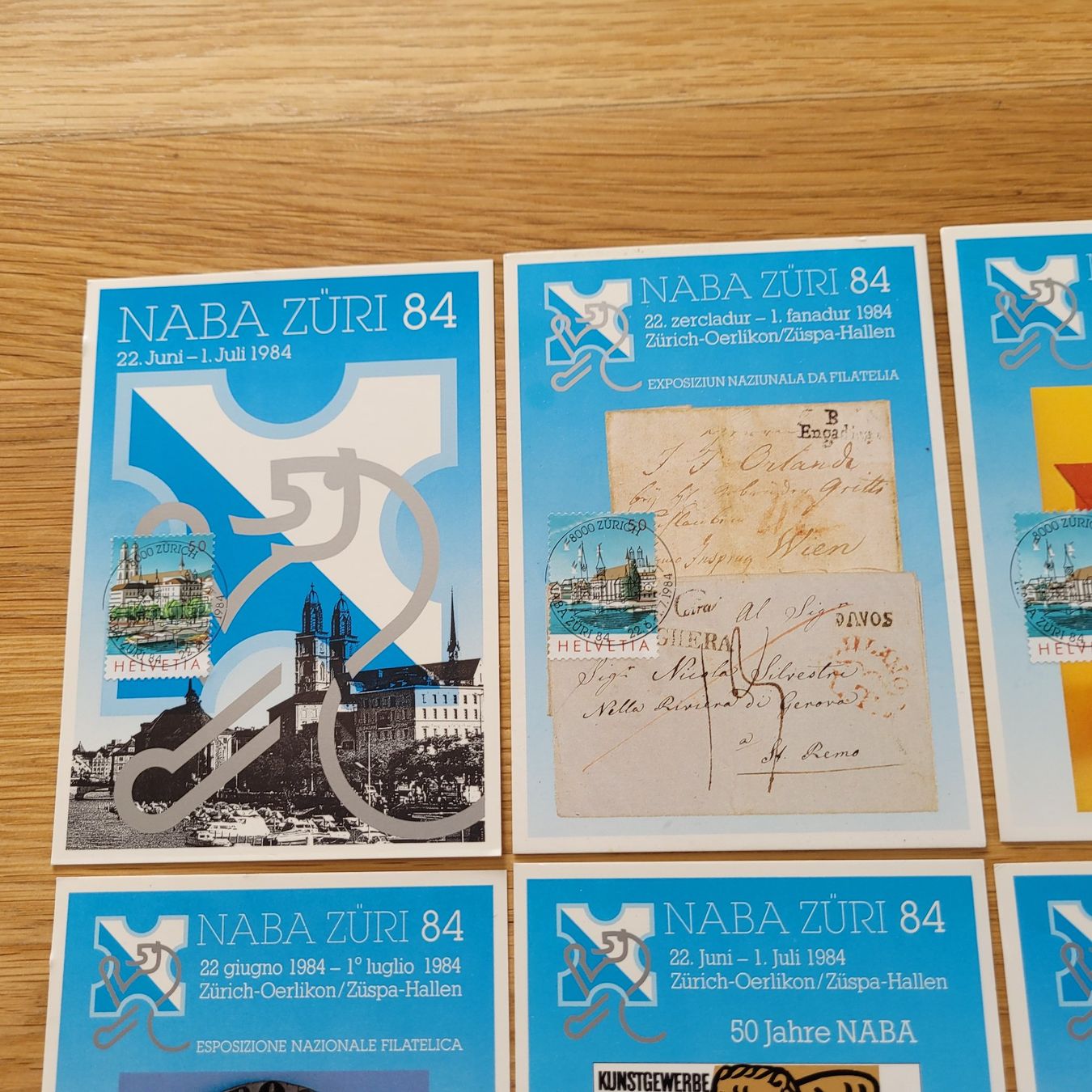 Alle Briefmarken: Lot de Carte Maximum – Gebraucht aus Biel/Bienne von Destockweb 1