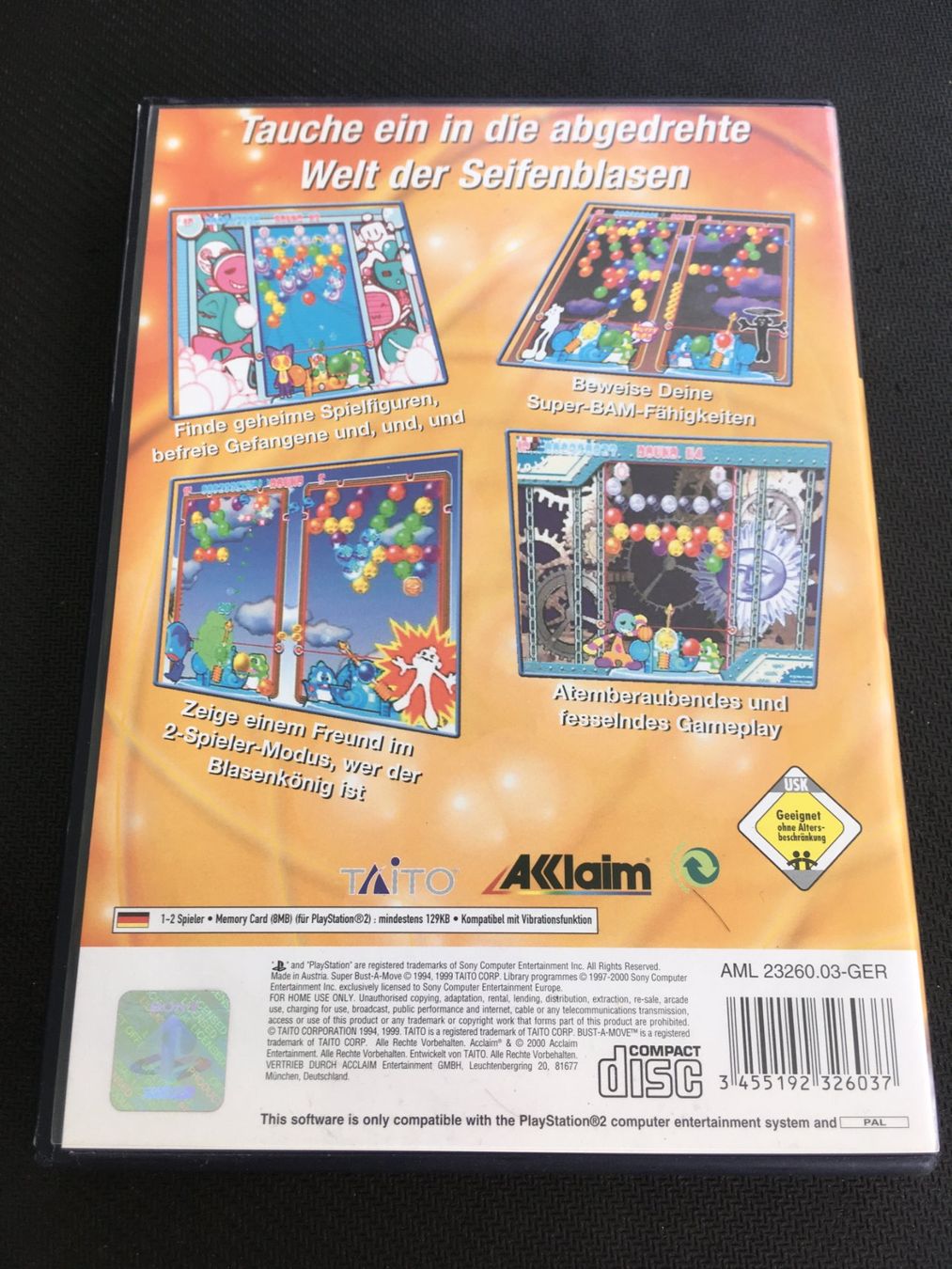 Sony Giochi: Super Bust A Move - PS2 / Playstation 2 – Usato da St.Gallen venduto da Punktchen01 1
