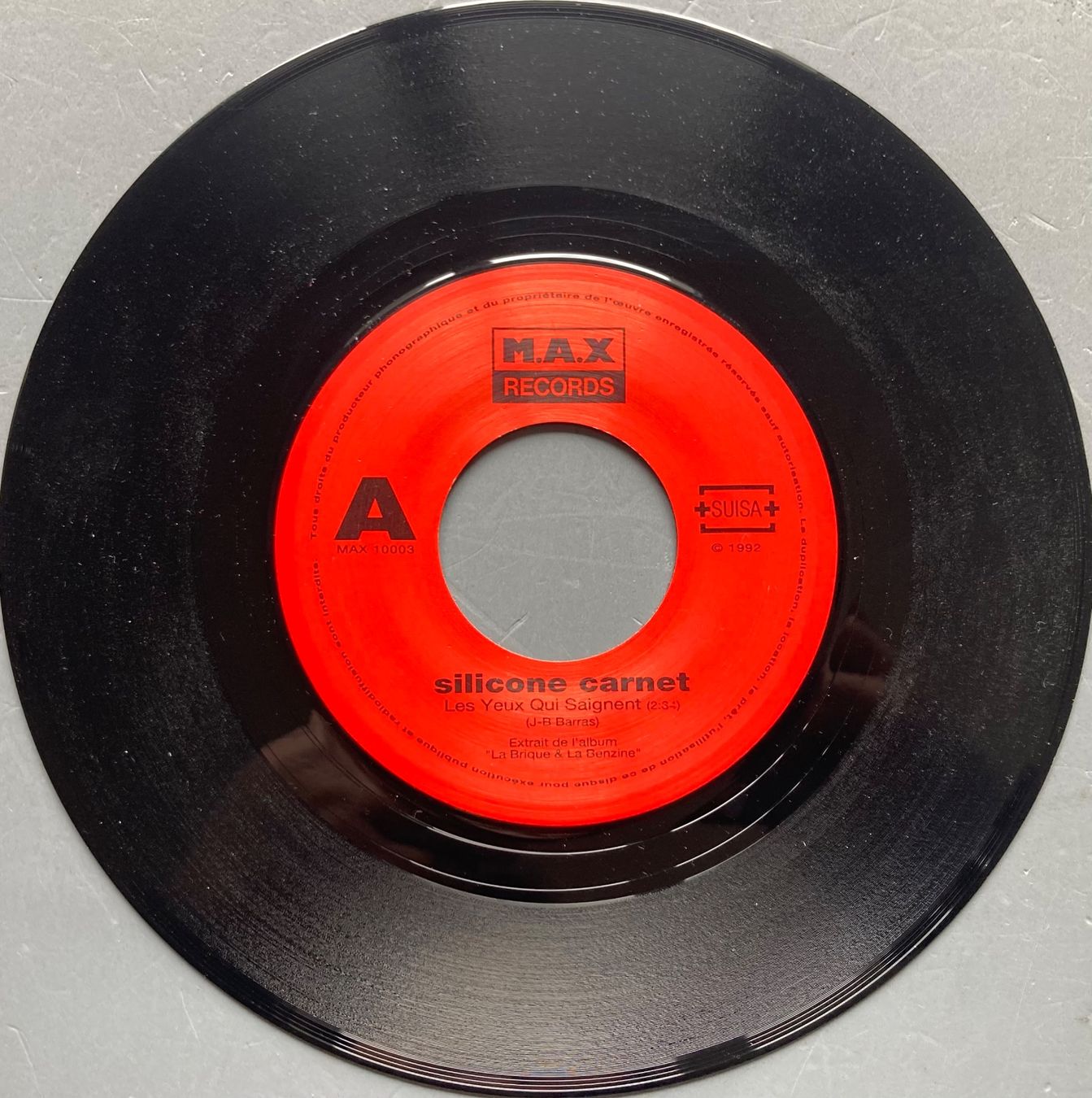 Dischi in vinile: SILICONE CARNET - LES YEUX QUI SAIGNENT – Usato da Poliez-Pittet venduto da Newtown-Records