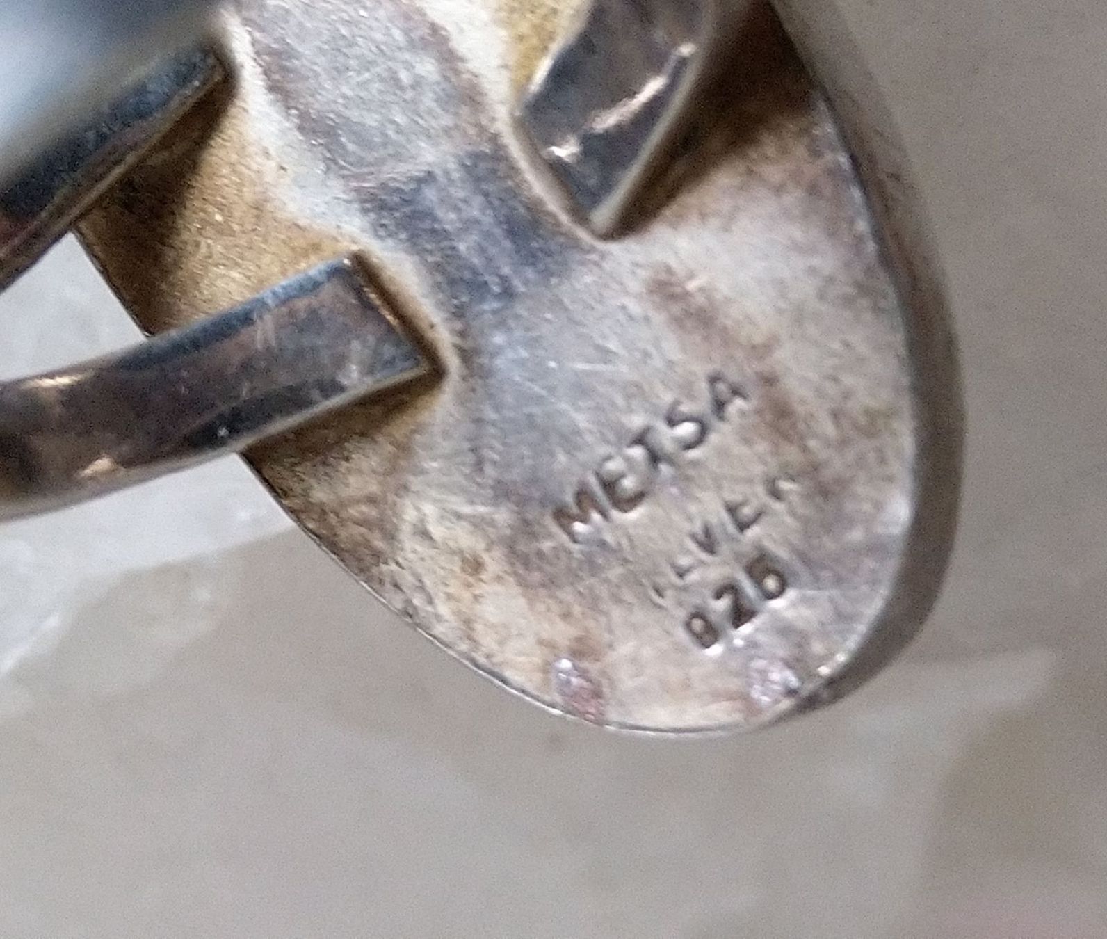 Anelli: RING MIT GROSSEM HÄMATIT IN 925 SILBER – Usato da Romanshorn venduto da Glitzer-Paradies 3