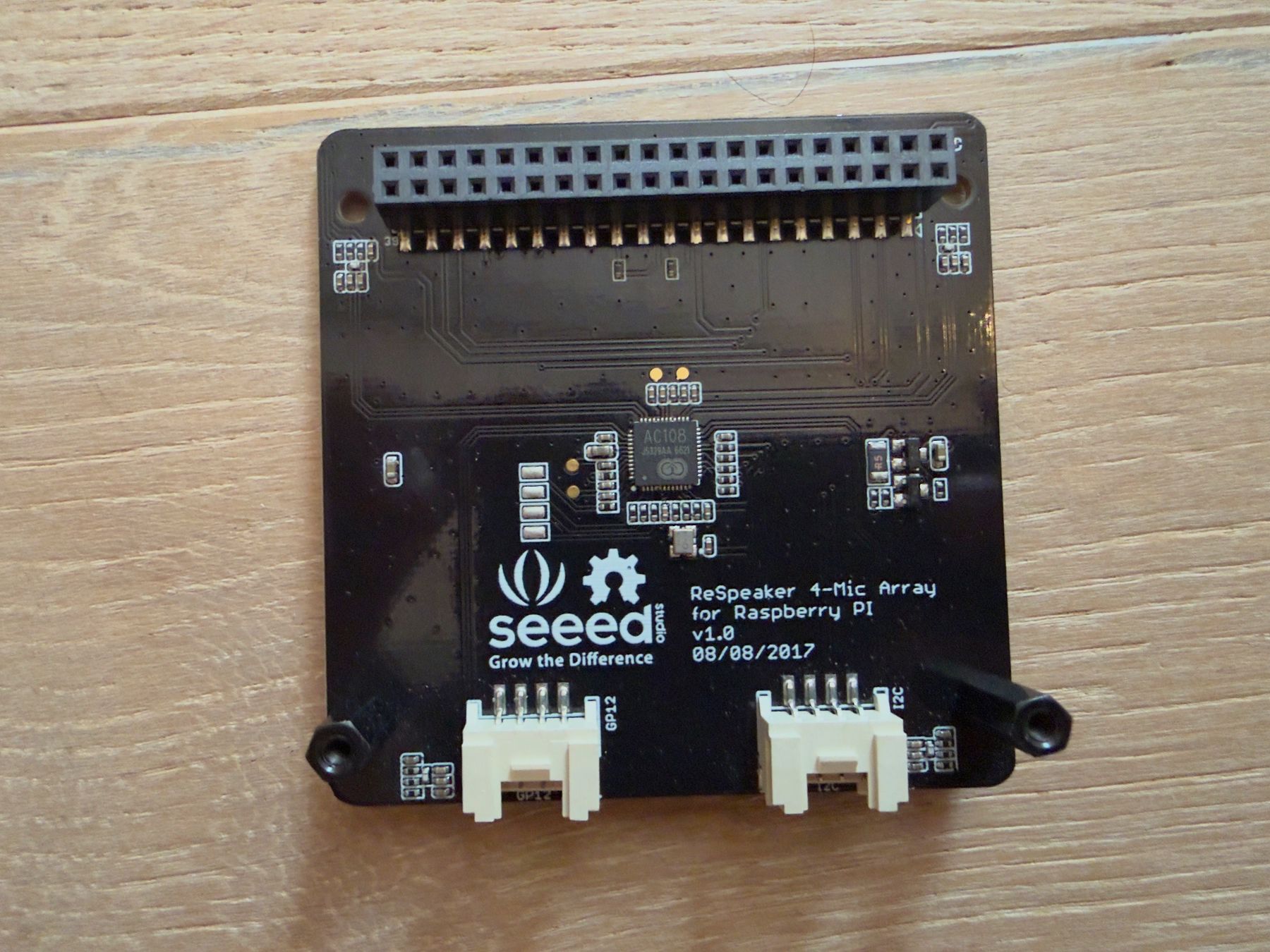 Raspberry Pi Componenti elettronici: Raspberry-Pi-Audio-HATs: ReSpeaker & Joy-IT Talking-Pi, 4-tl – Usato da Uster venduto da q1w2e3 1