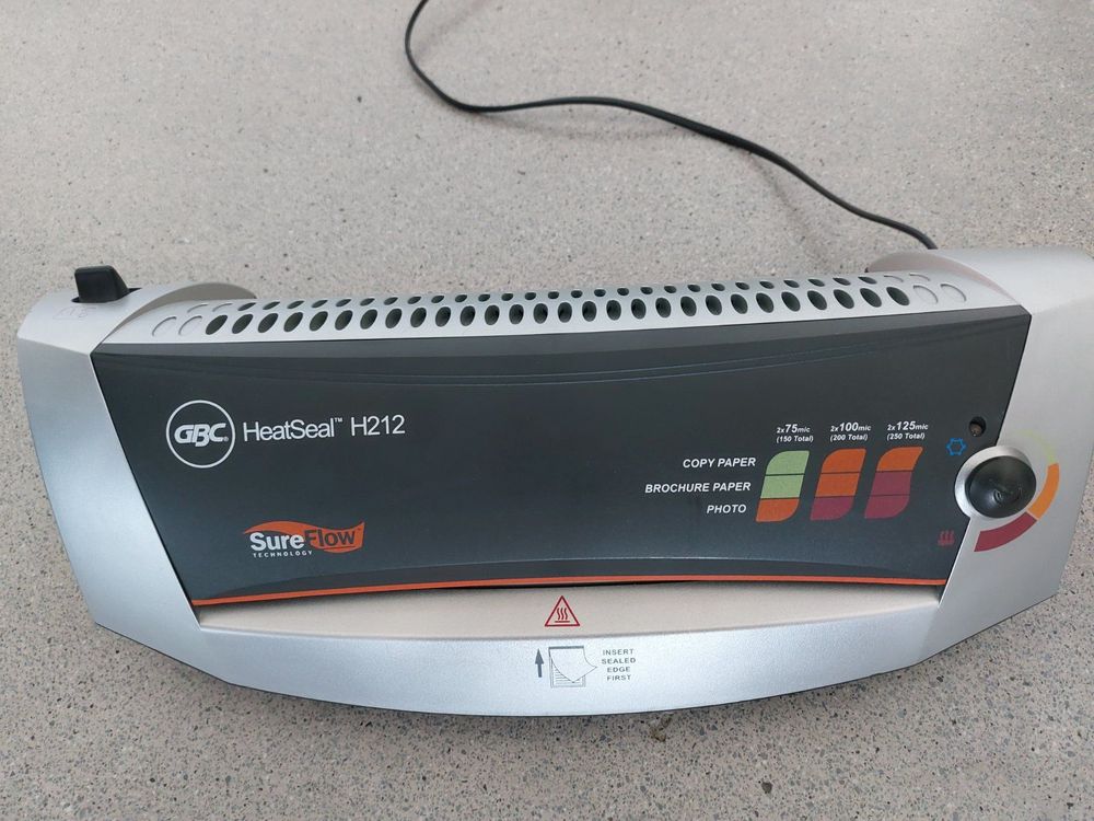 Laminiergerät HeatSeal H212 Kaufen auf Ricardo