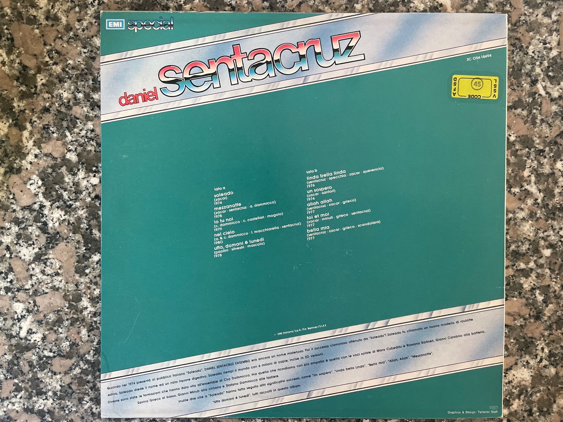 Dischi in vinile: P12/Daniel Sentacruz Ensemble – Usato da Frutigen venduto da Philippe_jsp 1