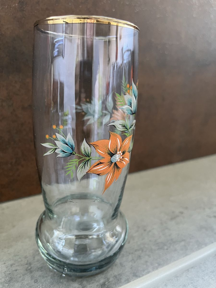 Verres: Verres vintage floral – D'occasion à St. Prex par Nikolletta 5