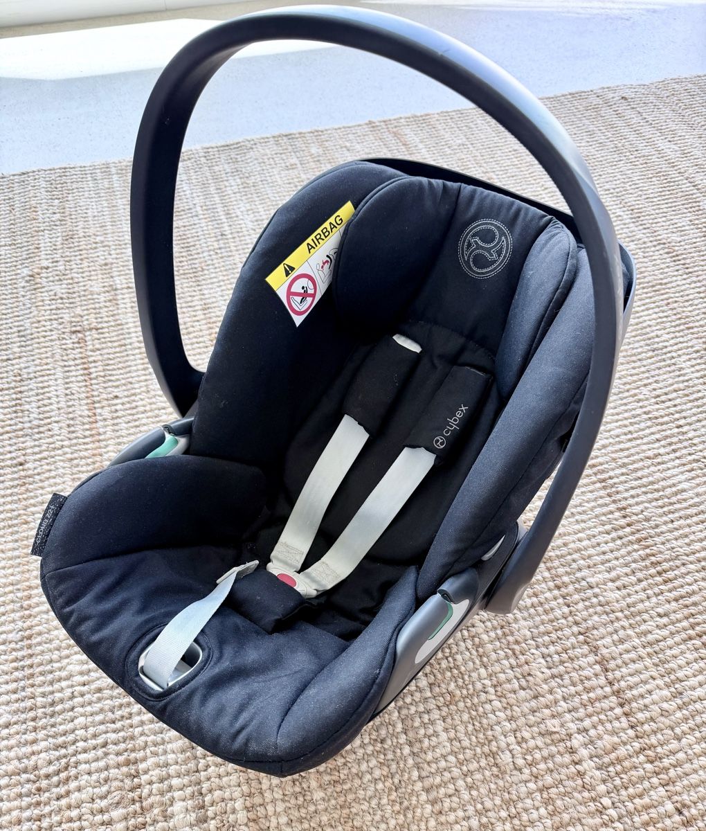 Cybex Seggiolini per auto: Cybex Cloud Z2 i-Size PLUS Babyschale (Deep Black) – Usato da Dübendorf venduto da wave1art