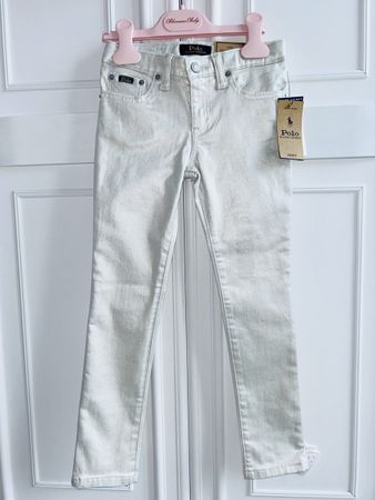 Ralph Lauren girls jeans New w Tags 6 Y