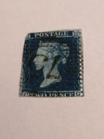 Two Pence Blue 1855 