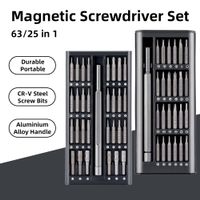 embouts tournevis, 63 pcs Schraubendreher-Bits, 63 Stück