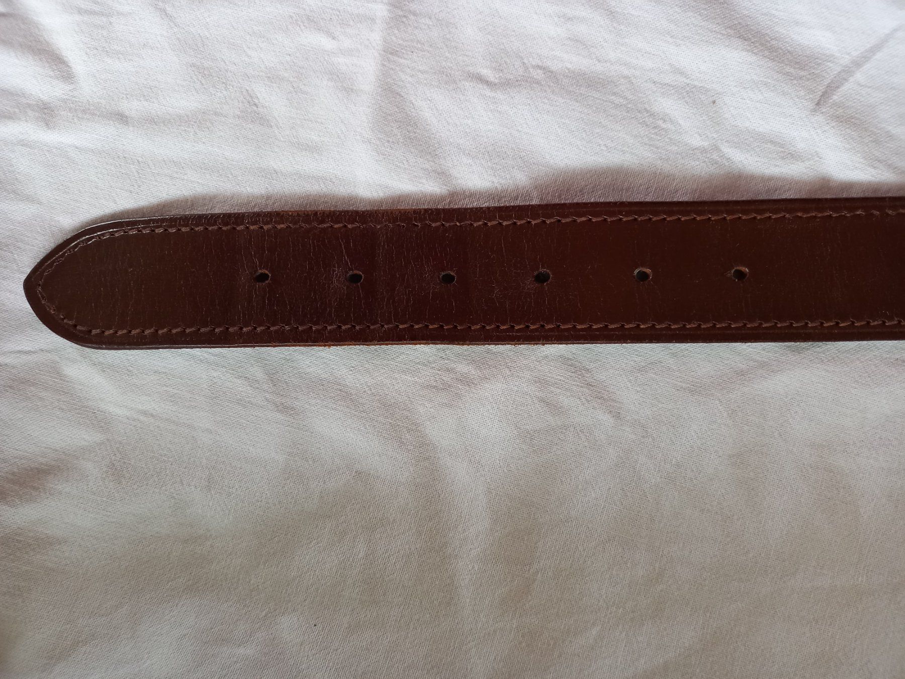 Cinture: Ceinture ancienne en cuir – Usato da Rossens FR venduto da Souris1 4