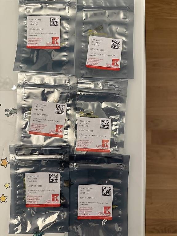 Componenti elettronici: Laser Components Treiber Modul  neu / original verpackt  – Usato da Ebikon venduto da Marino78