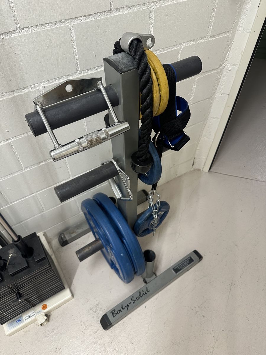 Vélos d'appartement: Body-Solid Weight Plate Rack – D'occasion à Küsnacht ZH par fma_ws75