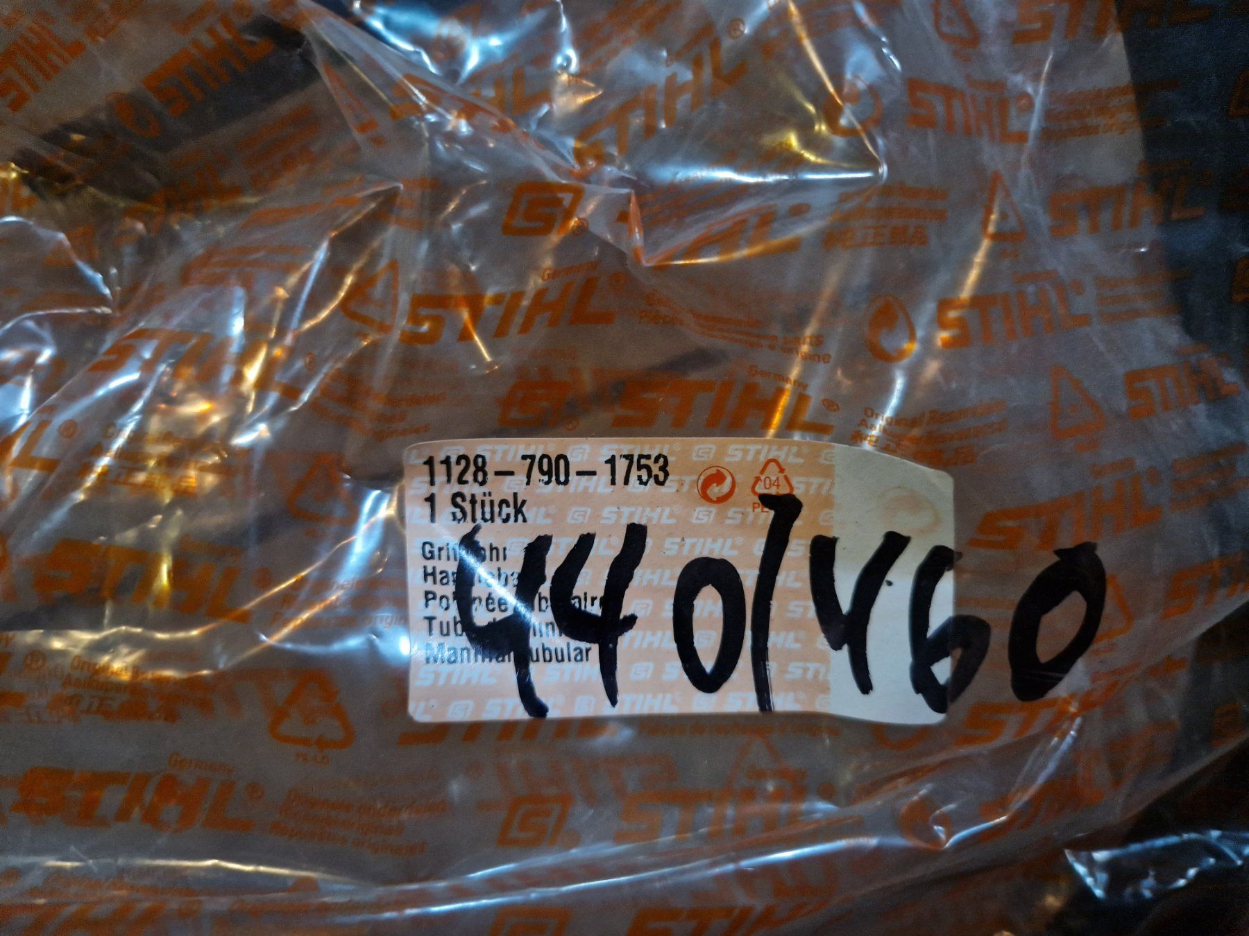 Stihl Sägen: Stihl Griffrohr Ms 440/460 – Neu und originalverpackt aus Oberhof von  1