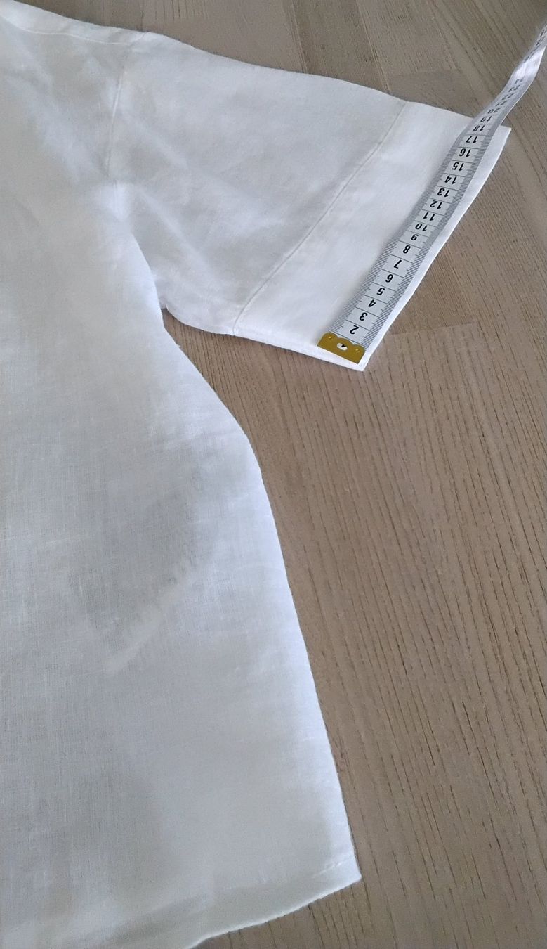 C&A Camicette: Kurzarmbluse weiss Leinen Grösse S-L – Nuovo (secondo la descrizione) da Rupperswil venduto da Joggi023 4