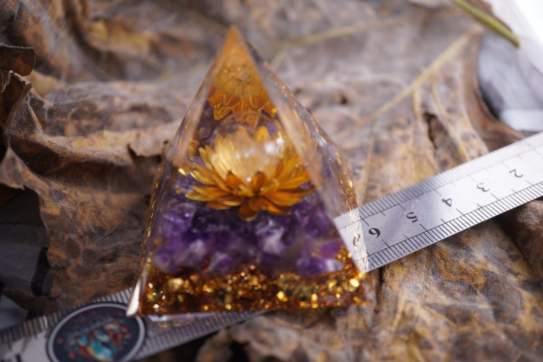 Minerali & Pietre curative: Orgonit Pyramide Amethyst   Räumung    (1) – Nuovo e nell'imballaggio originale da Eschenbach SG venduto da topstone 3