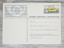 CL04 Carte Postale + Timbre Suisse 19xx