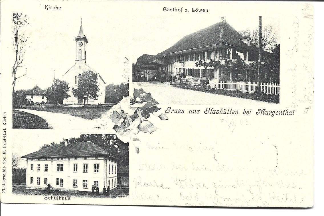 Cartoline postali: AK  Glashütten  Restaurant – Usato da Appenzell venduto da mai25