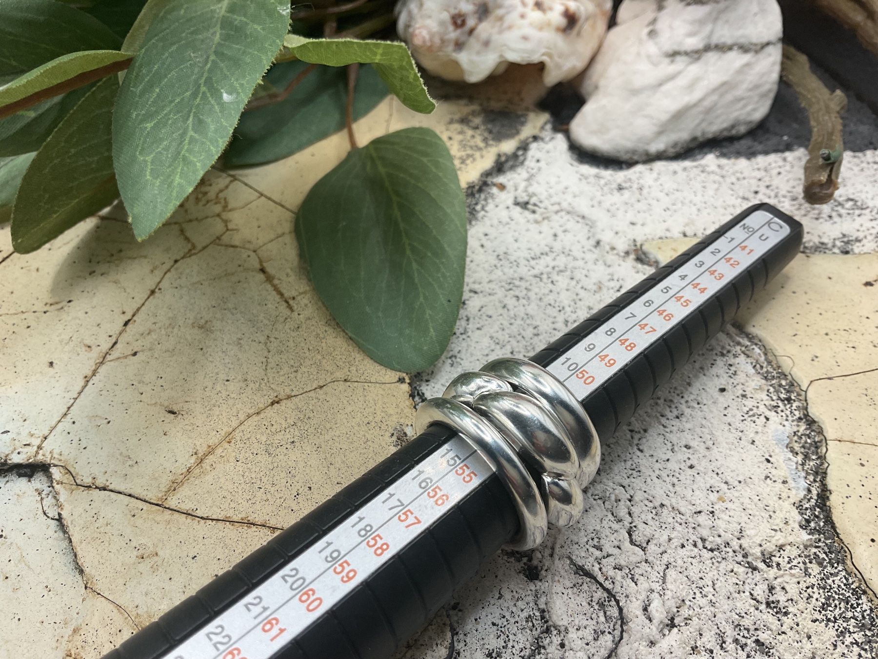 Anelli: Silberring 3fach, massiv Handarbeit, Gr.54.5 – Nuovo (secondo la descrizione) da Luzern venduto da S.Kern01 5