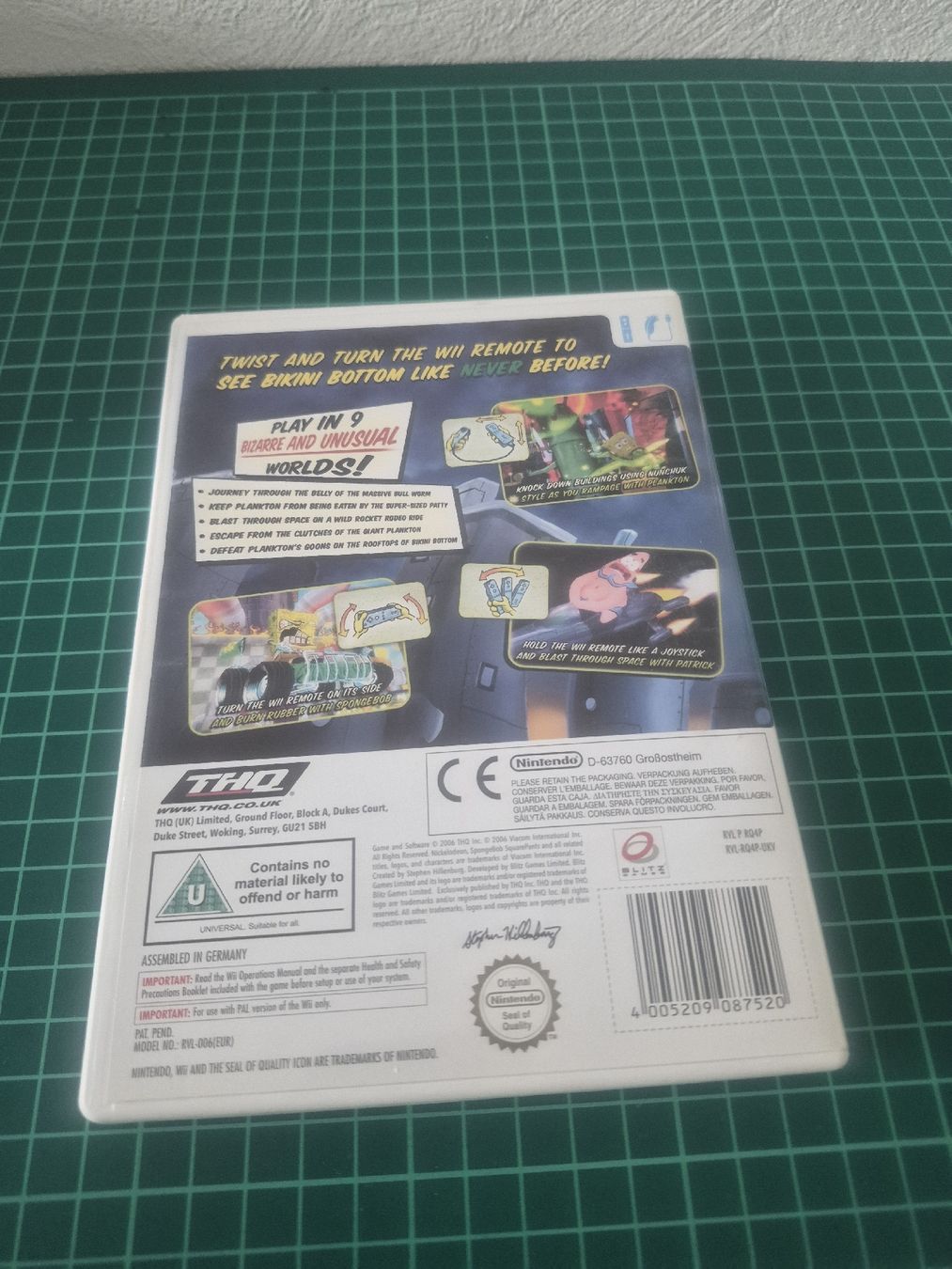 Nintendo Spiele: SpongeBob SquarePants Wii Game: Creature Krusty Krab wii – Gebraucht aus Meyrin von Retro-GZ 2
