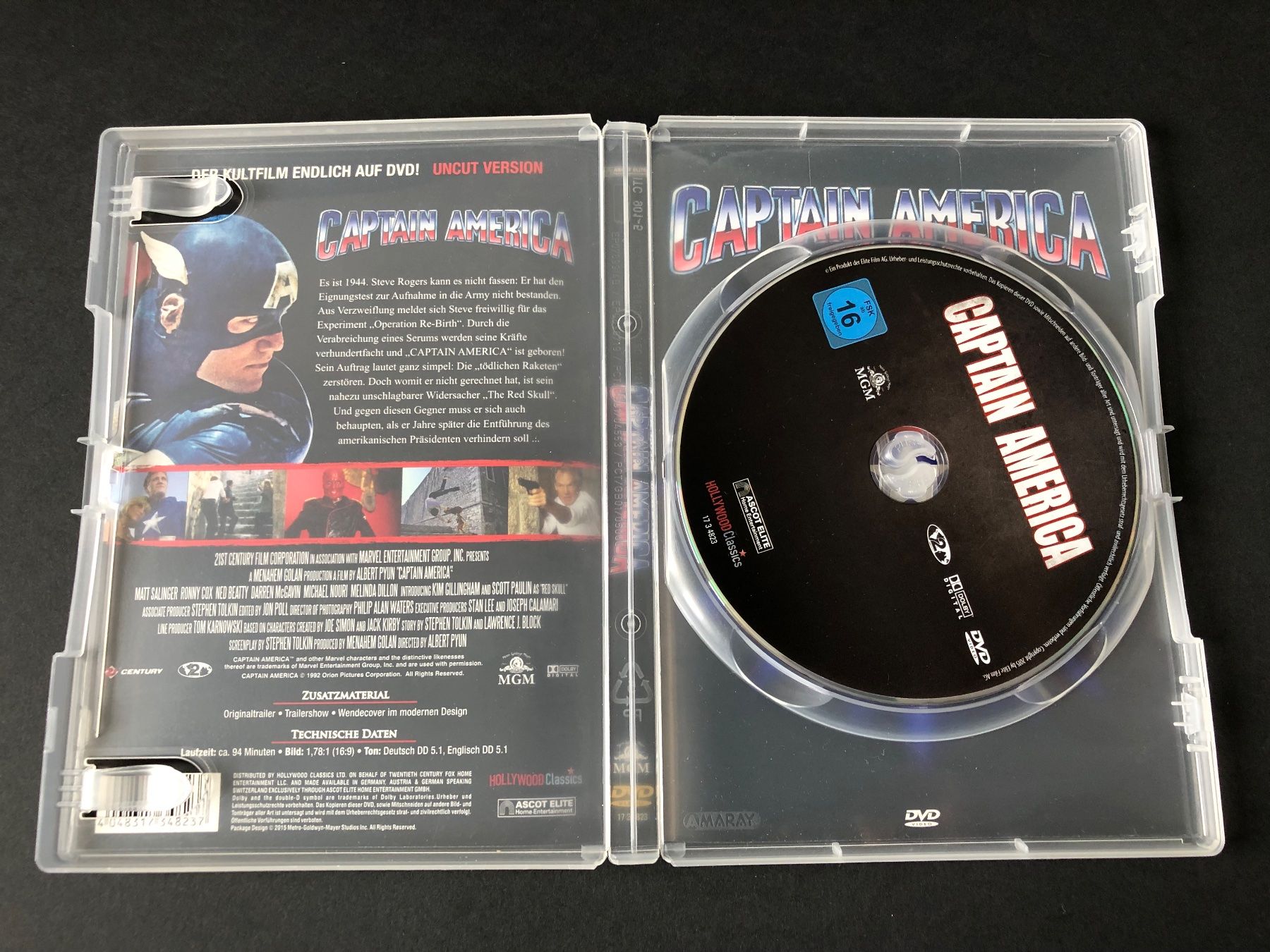 Alle DVDs: Captain America (1990) - DVD Remastered – Gebraucht aus Bern von McFlurry_08 3