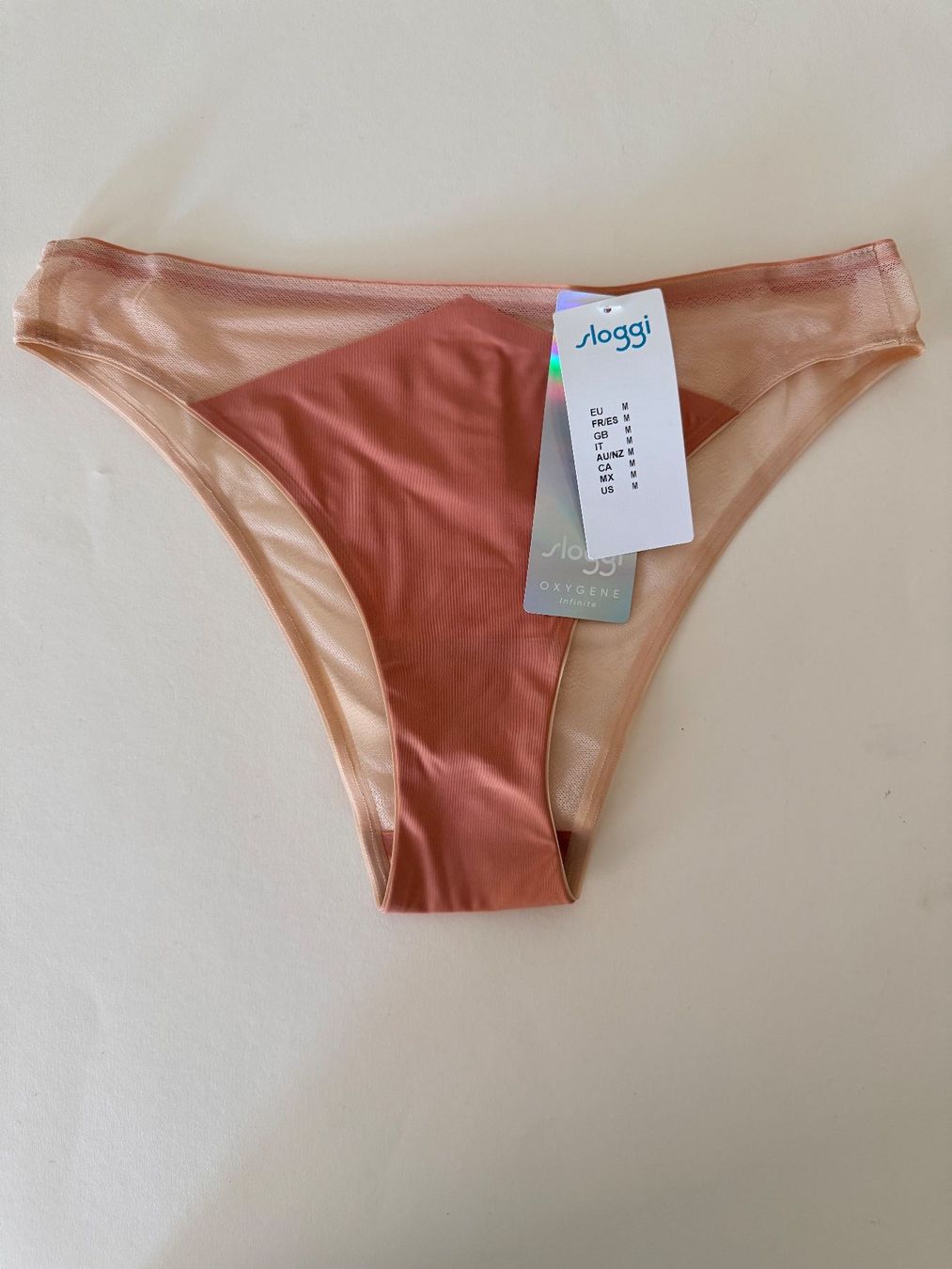 Sloggi Altra biancheria intima: SLOGGI, Mini OXYGENE Infinite, Grösse M, 2 Stück in Lachs – Nuovo e nell'imballaggio originale da Rudolfstetten venduto da gst_g7xl 2
