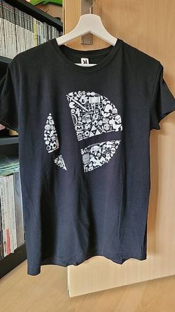 Super Smash Brothers Herren T-Shirt Größe M schwarz