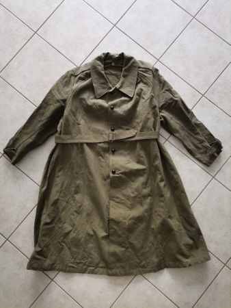 Surtout en toile modèle 1935 motocycliste armée française