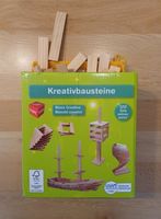 Kreativbausteine 120 Teile Holzspielzeug FSC a la Kapla, Top