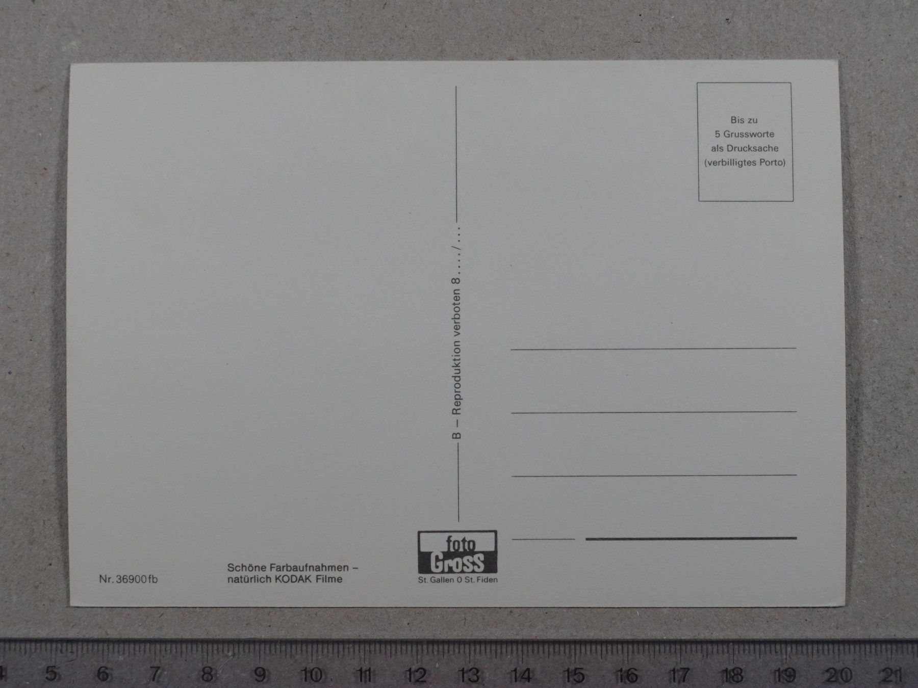 Cartoline postali: Buchs - Werdenberg SG – Usato da Lenzburg venduto da fh1 1