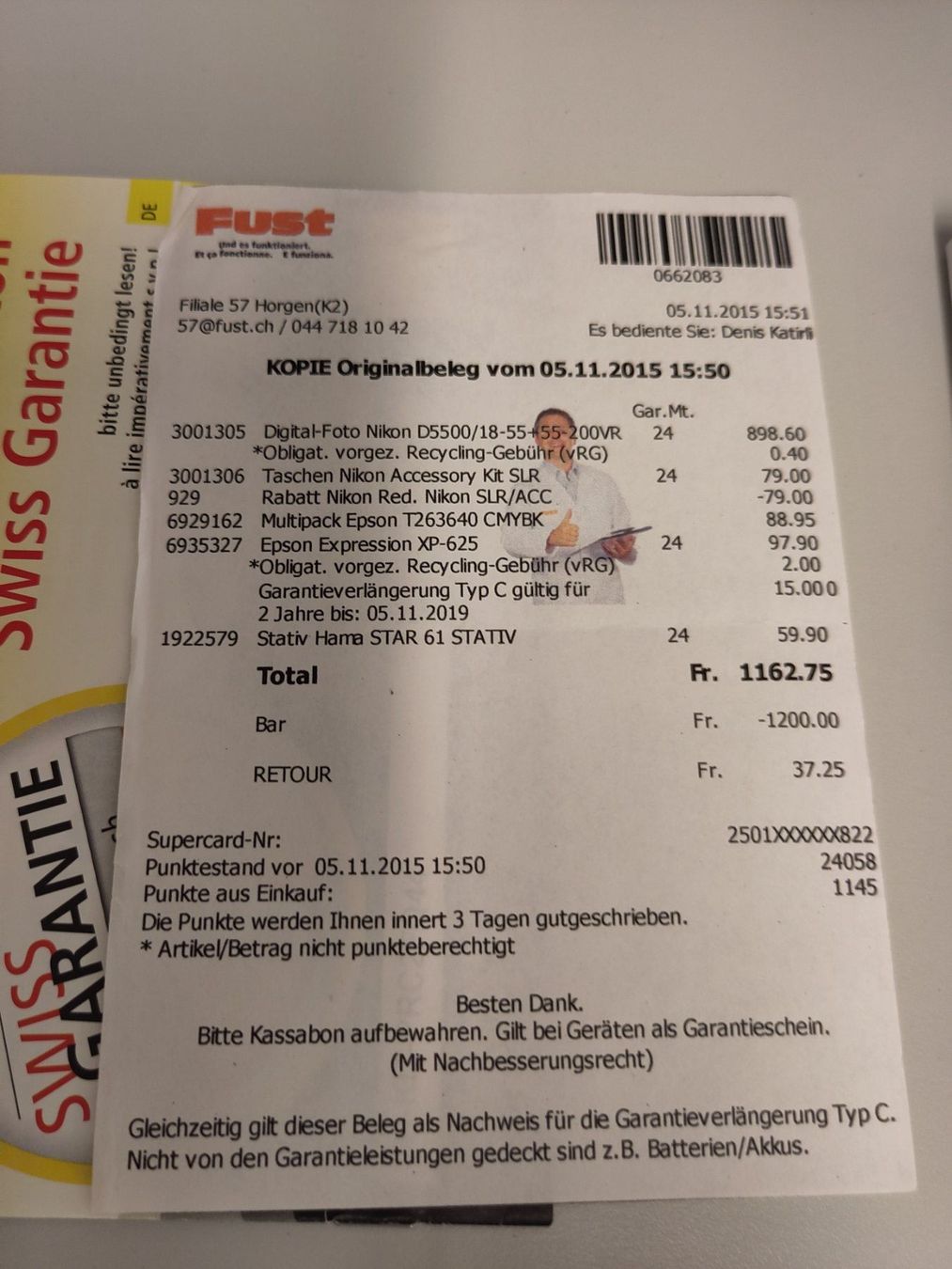 Nikon Fotocamera: Nikon D5500 Digitalkamera – Usato da Zürich venduto da skr_rln9 5
